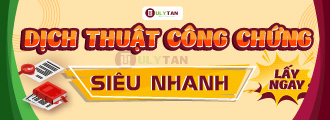 1.Dịch thuật công chứng