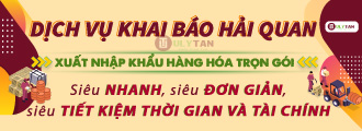 14.Dịch vụ khai báo hải quan xuất nhập khẩu hàng hóa trọn gói