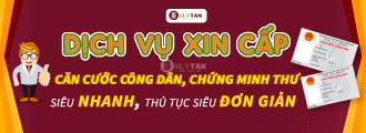 13.Dịch vụ xin cấp căn cước công dân, chứng minh thư siêu nhanh