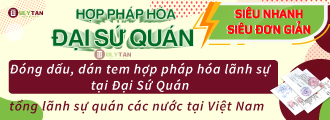 3.Hơp pháp hóa, chứng thực Đại Sứ Quán 77 quốc gia